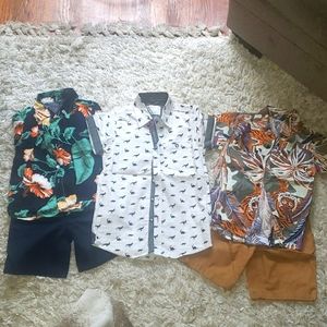 5T 5 t boys bundle set lot outfits summer